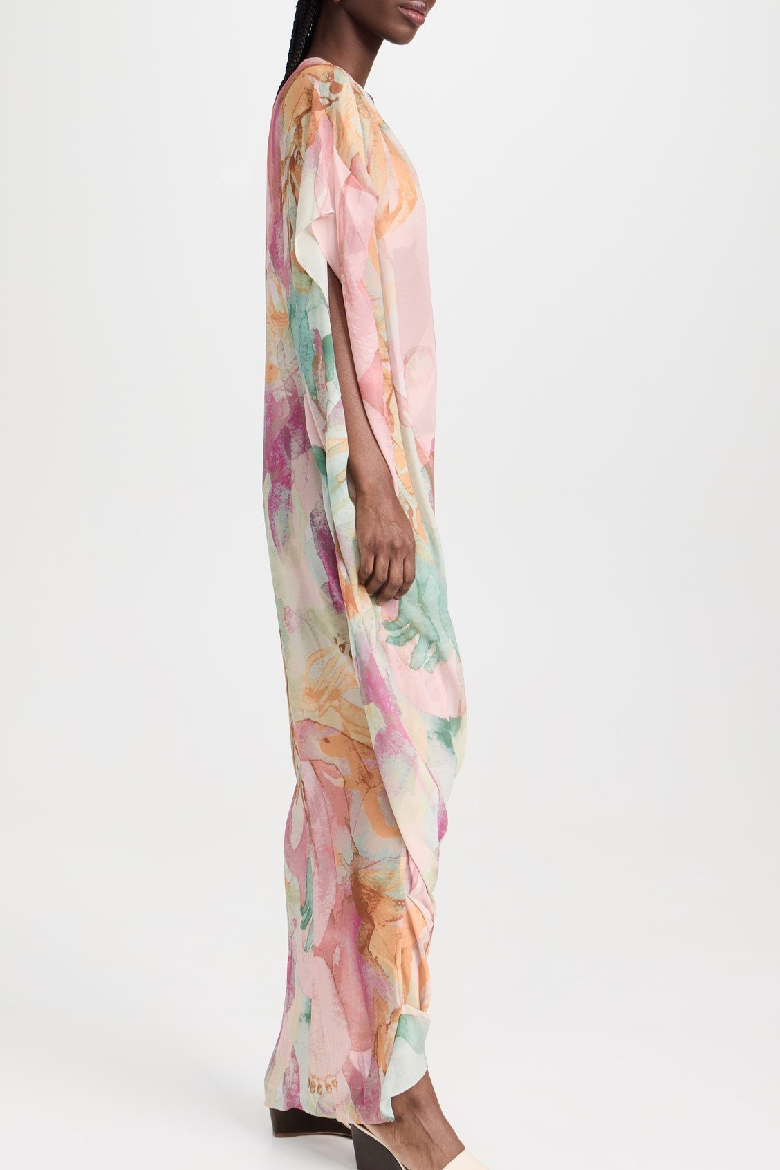 Rainbow Kaftan Cover Up