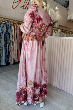 LANGUAGE OF FLOWERS MAXI DRESS