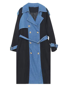 S121402 COMFORTABLE DENIM COAT