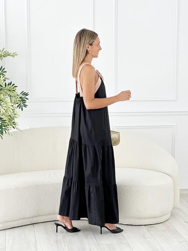 FRENCH CASUAL MAXI DRESS