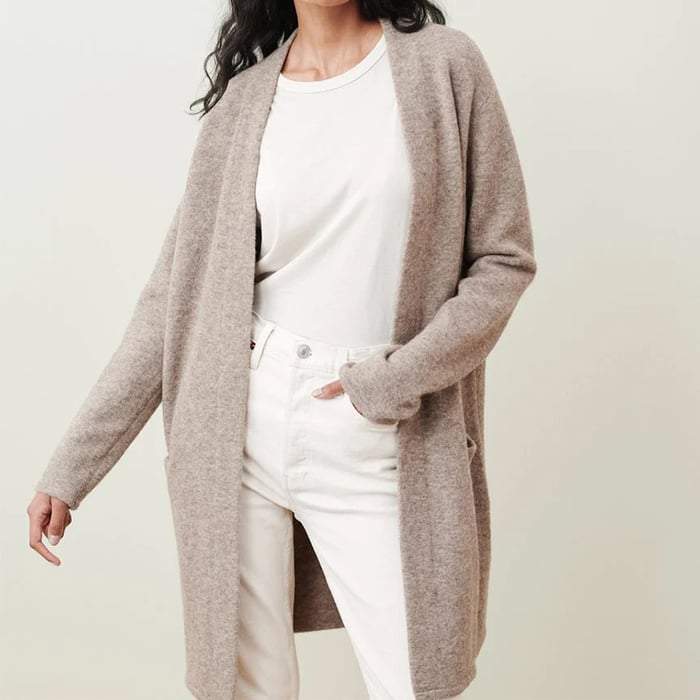 CASUAL KNITTED COAT