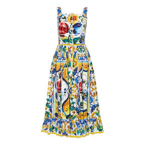 MISSISSIPPI STRAP MIDI DRESS