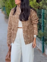 FASHION SEQUINED COAT