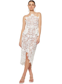 THE SWAN'S FEATHER MIDI DRESSING